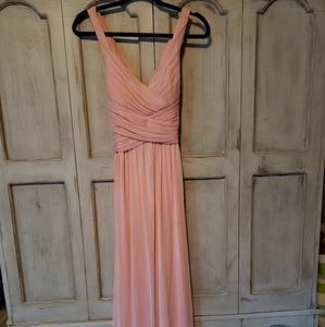 David's bridal bridesmaid dress long